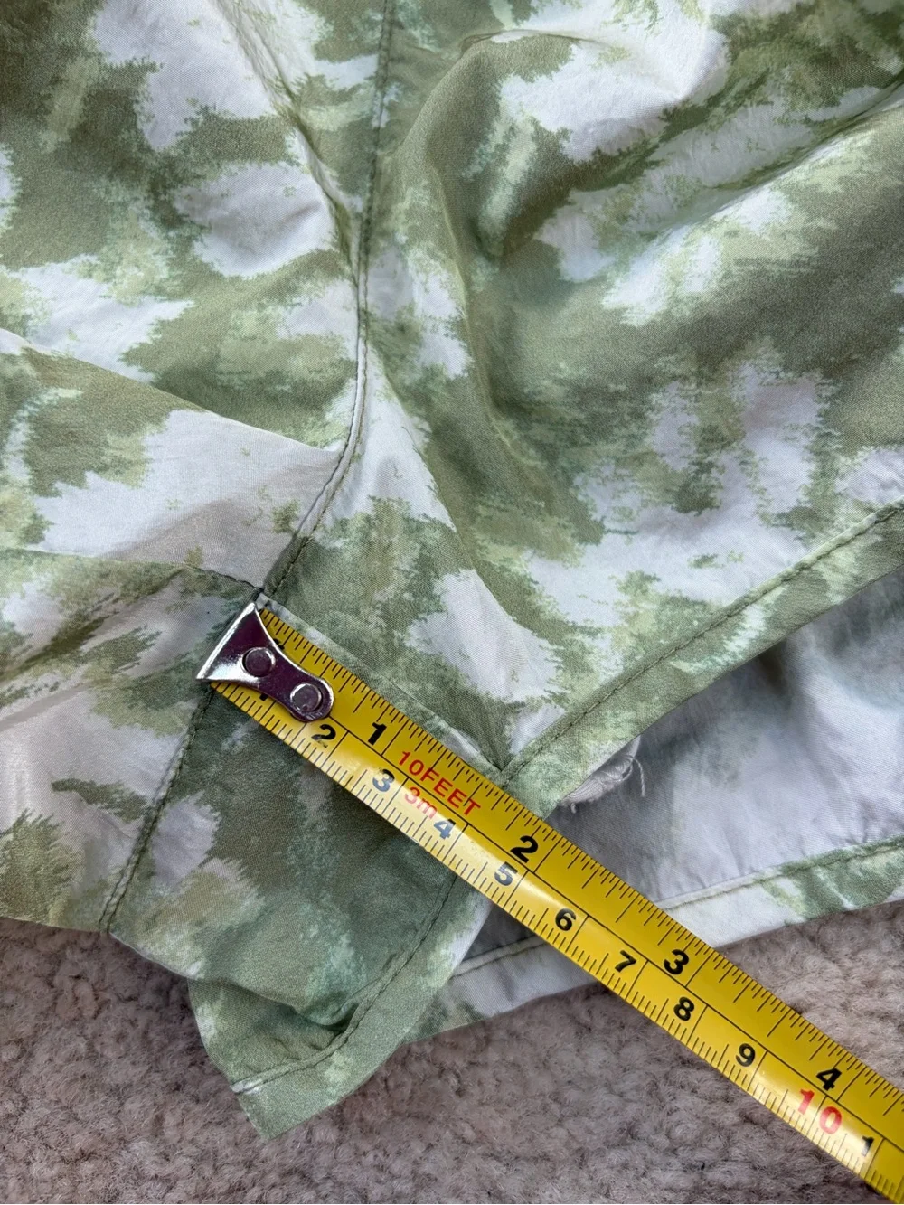 Free People FP Movement Women's Size Small The Way Home Green Workout Shorts
